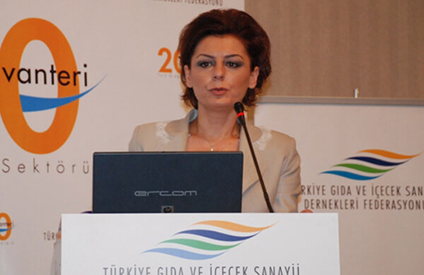 Türkiye Gıda ve İçecek Sanayii Dernekleri Federasyonu Genel Sekreteri İlknur Menlik