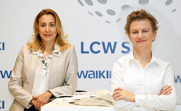 LC Waikiki Kurumsal İletişim ve Reklam Müdürü Sevda Malkoç,LC Waikiki Strateji ve Süreç Geliştirme Direktörü Sanem Tuna,