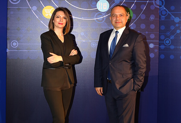 ECE Türkiye Yönetim Kurulu Üyesi ve CEO'su Pınar Yalçınkaya Hacaoğlu ve ECE Türkiye Yönetim Kurulu Üyesi ve CFO'su Nuri Şapkacı