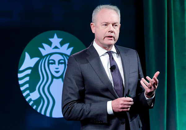 Starbucks CEO'su Kevin Johnson