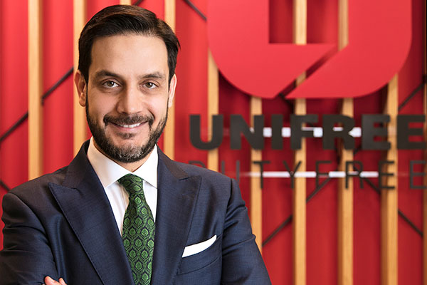 Unifree CEO’su Ali Şenher.